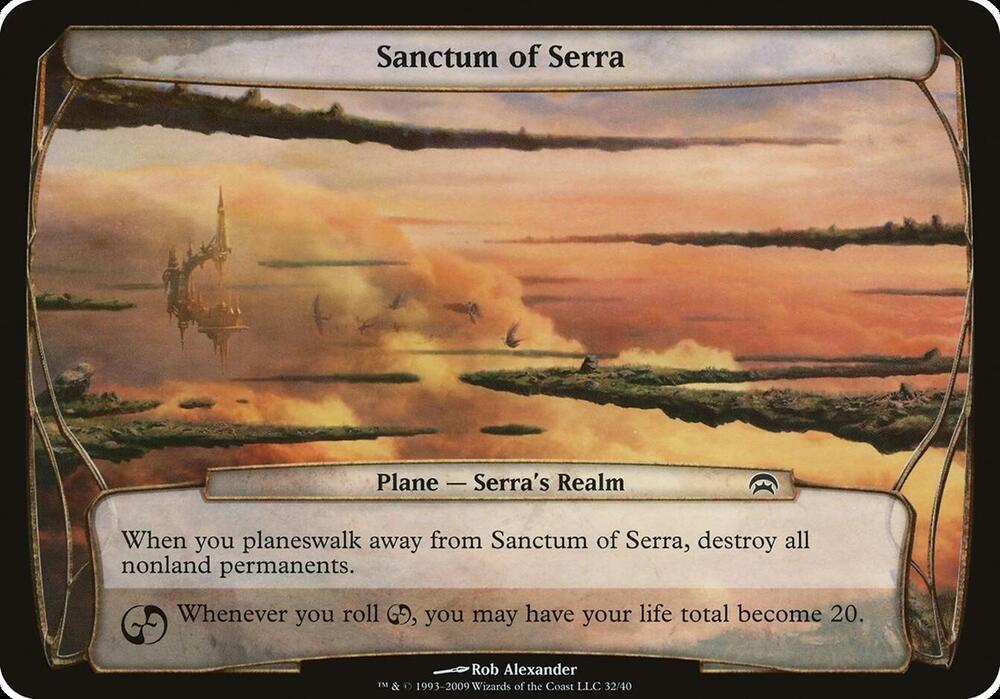 Sanctum of Serra (Planes) [Planechase Planes]