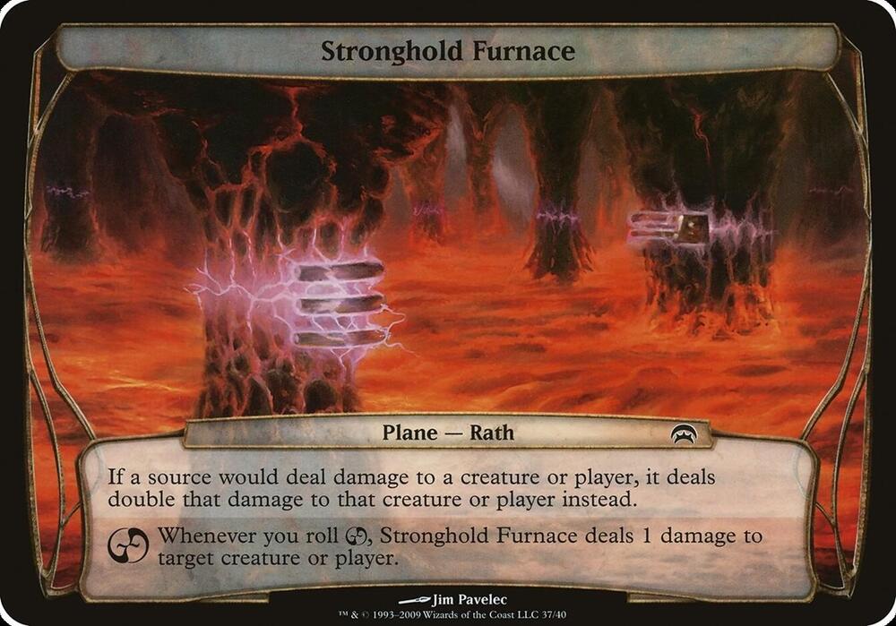 Stronghold Furnace (Planes) [Planechase Planes]