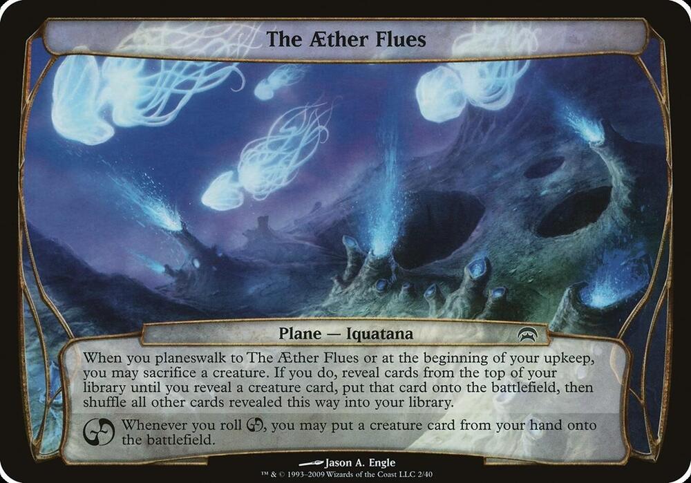 The Aether Flues (Planes) [Planechase Planes]