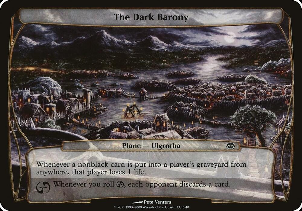 The Dark Barony (Planes) [Planechase Planes]
