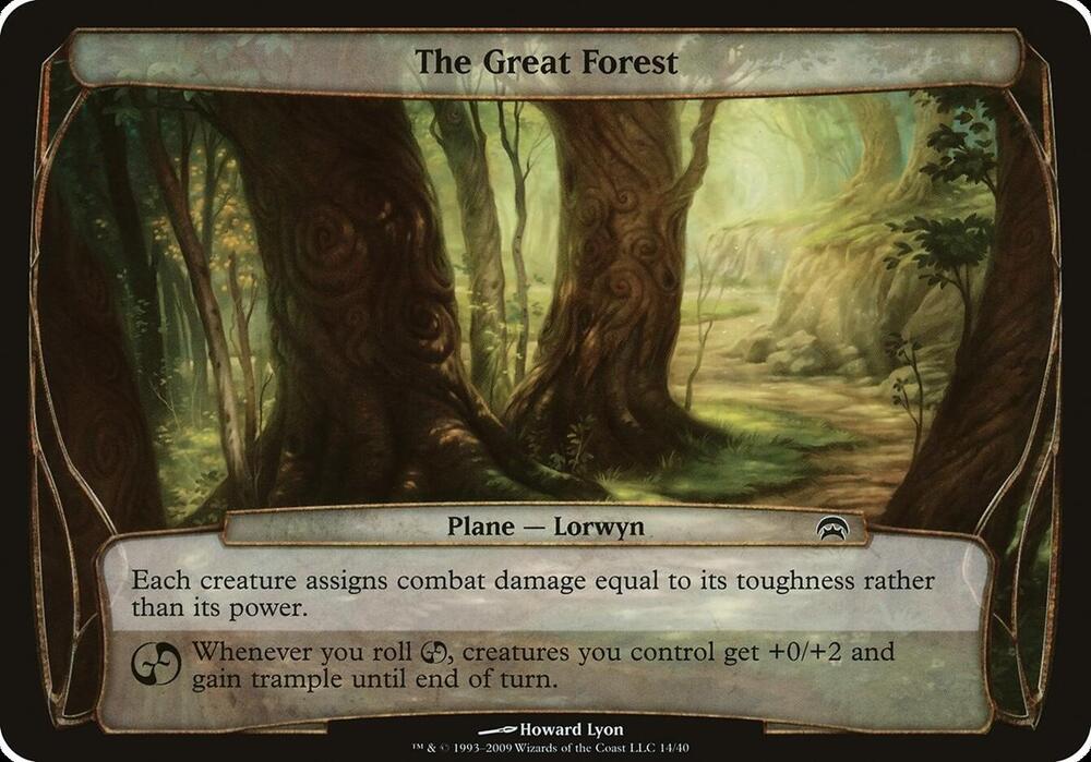 The Great Forest (Planes) [Planechase Planes]
