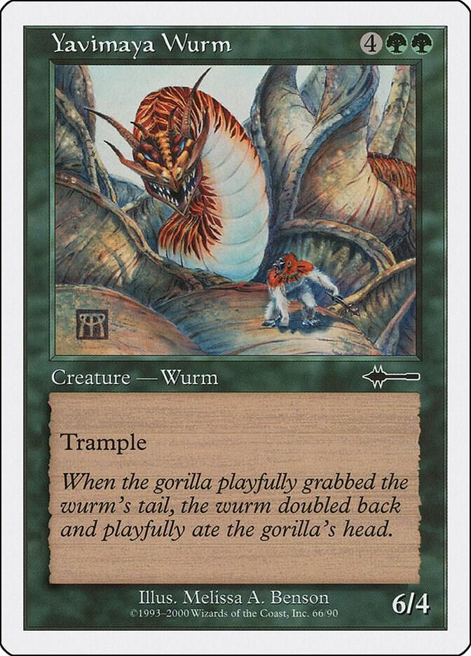 Yavimaya Wurm [Beatdown]