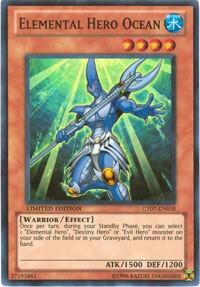 Elemental Hero Ocean [CT07-EN018] Super Rare