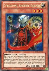Spellstone Sorcerer Karood [STBL-EN083] Secret Rare