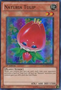 Naturia Tulip [HA03-EN013] Super Rare