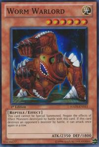 Worm Warlord [HA03-EN053] Super Rare