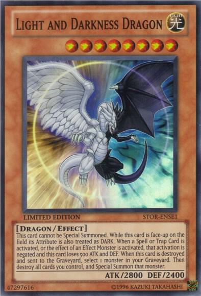 Light and Darkness Dragon [STOR-ENSE1] Super Rare