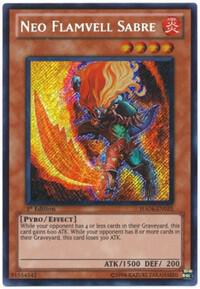 Neo Flamvell Sabre [HA04-EN035] Secret Rare
