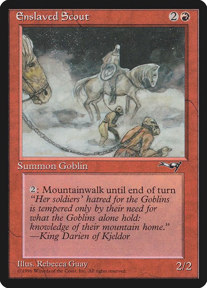 Enslaved Scout (Crouching) [Alliances]