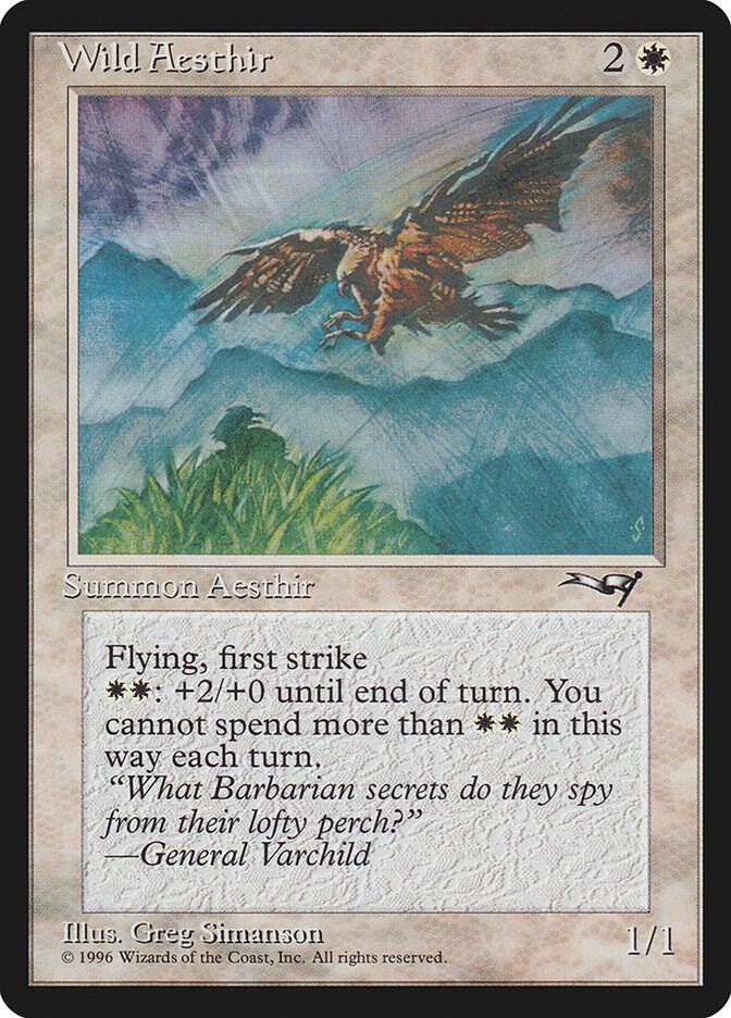 Wild Aesthir (Lightning Background) [Alliances]