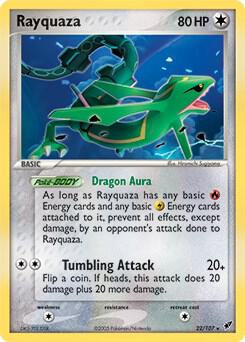 Rayquaza (22/107) (Theme Deck Exclusive) [EX: Deoxys]