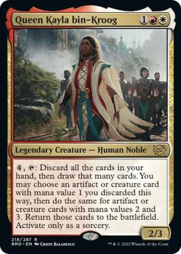 Queen Kayla bin-Kroog [The Brothers' War]