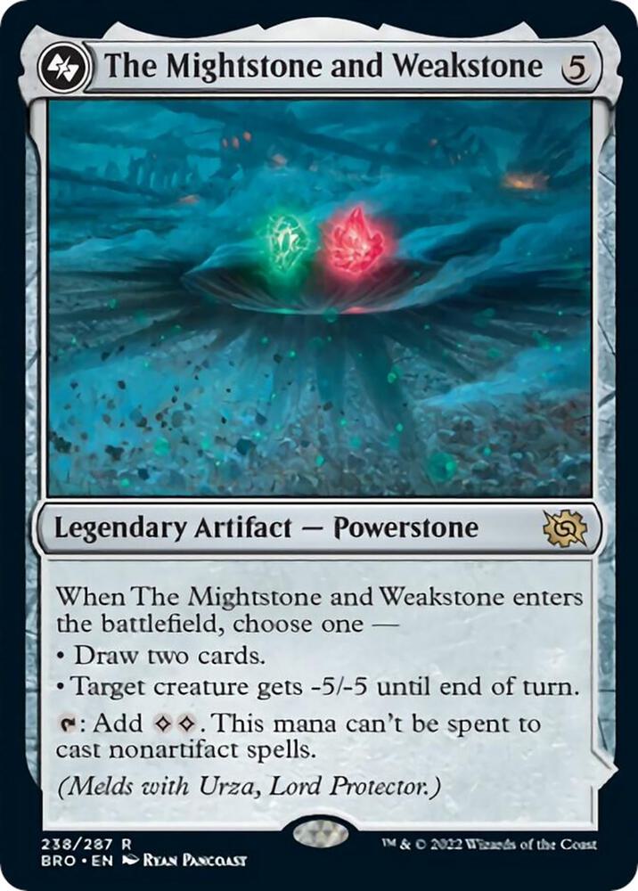 The Mightstone and Weakstone [The Brothers' War]