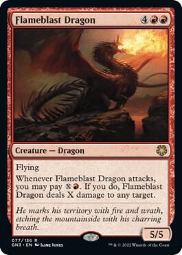 Flameblast Dragon [Game Night: Free-for-All]