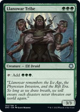 Llanowar Tribe [Game Night: Free-for-All]