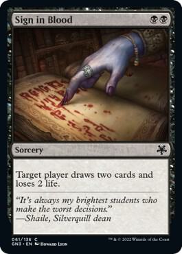 Sign in Blood [Game Night: Free-for-All]