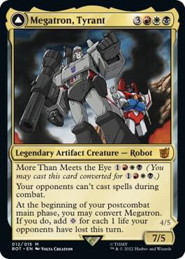 Megatron, Tyrant // Megatron, Destructive Force [Transformers]