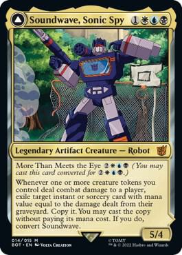 Soundwave, Sonic Spy // Soundwave, Superior Captain [Transformers]