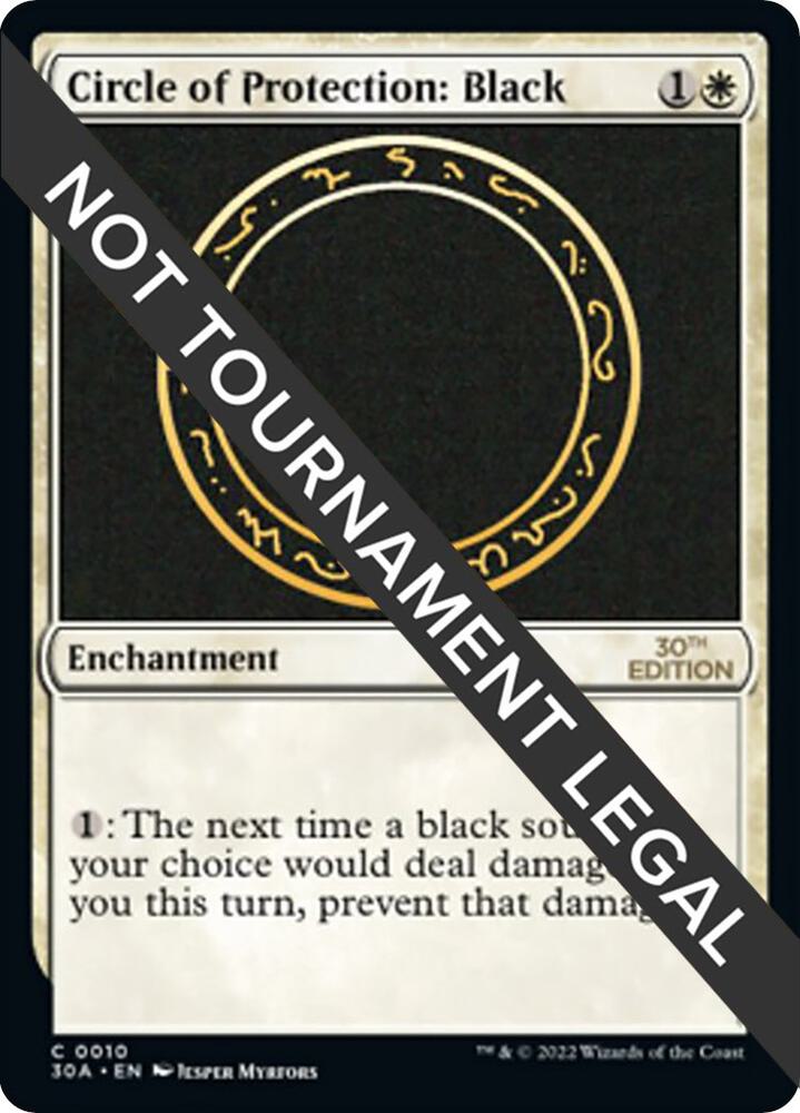 Circle of Protection: Black [30th Anniversary Edition]