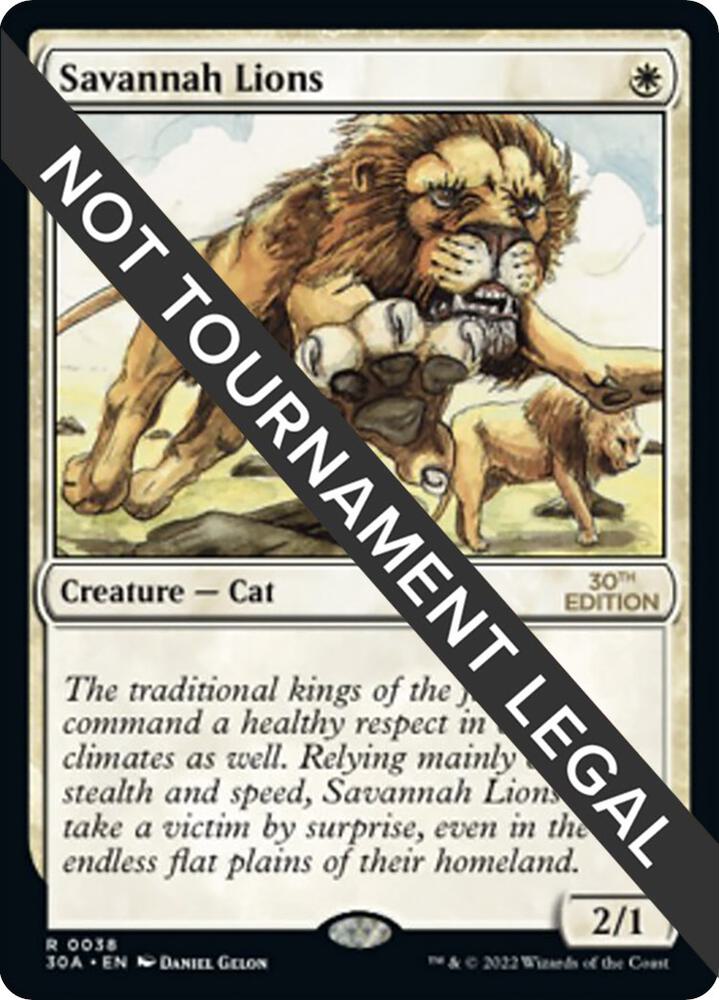 Savannah Lions [30th Anniversary Edition]
