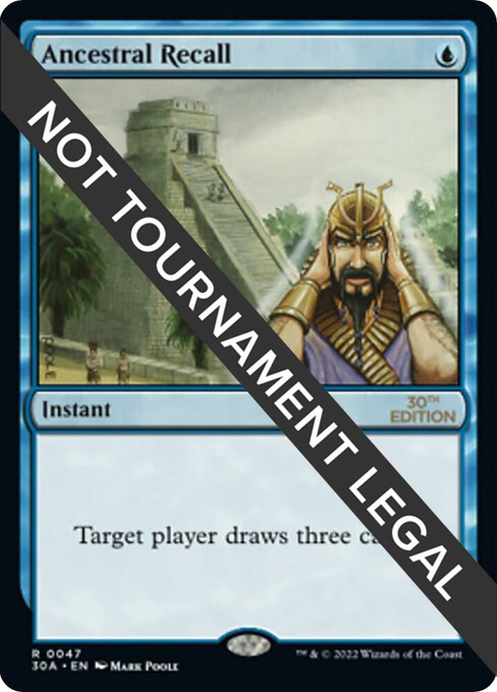 Ancestral Recall [30th Anniversary Edition]