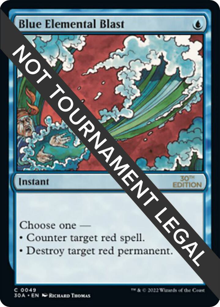 Blue Elemental Blast [30th Anniversary Edition]