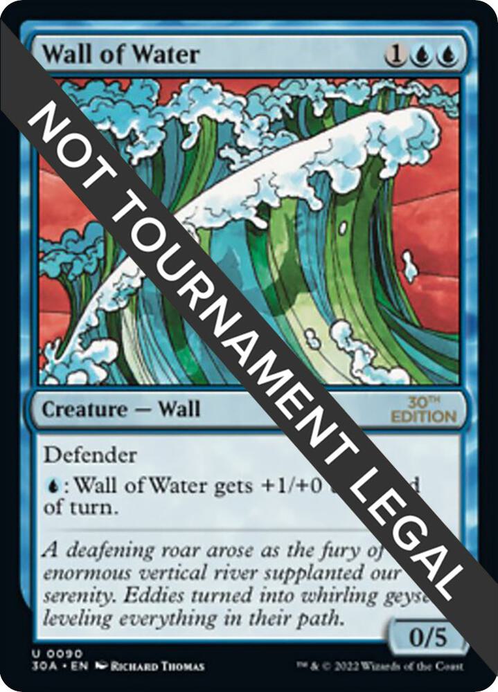 Wall of Water [30th Anniversary Edition]