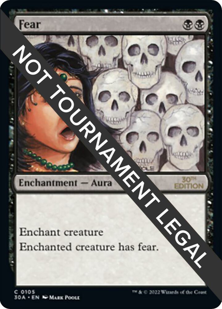 Fear [30th Anniversary Edition]