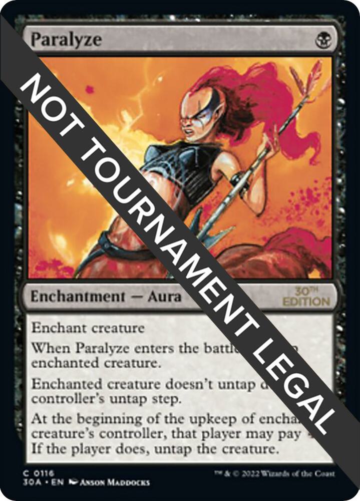 Paralyze [30th Anniversary Edition]