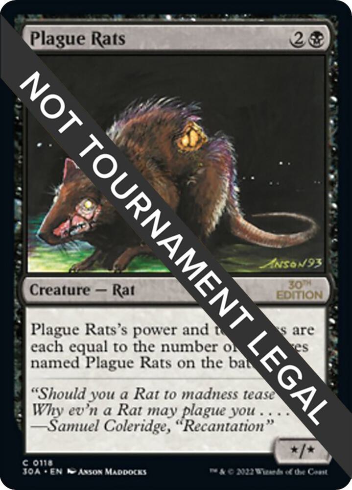 Plague Rats [30th Anniversary Edition]
