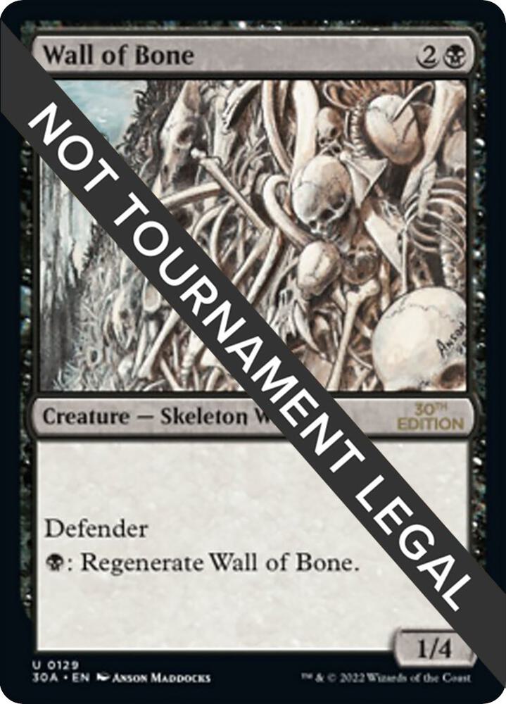 Wall of Bone [30th Anniversary Edition]