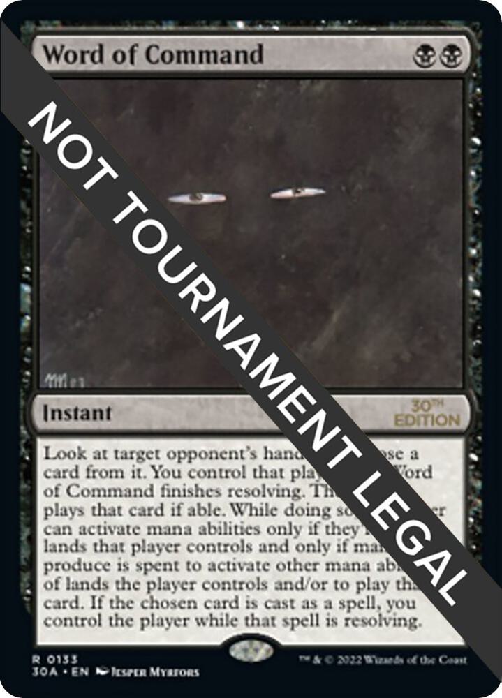 Word of Command [30th Anniversary Edition]