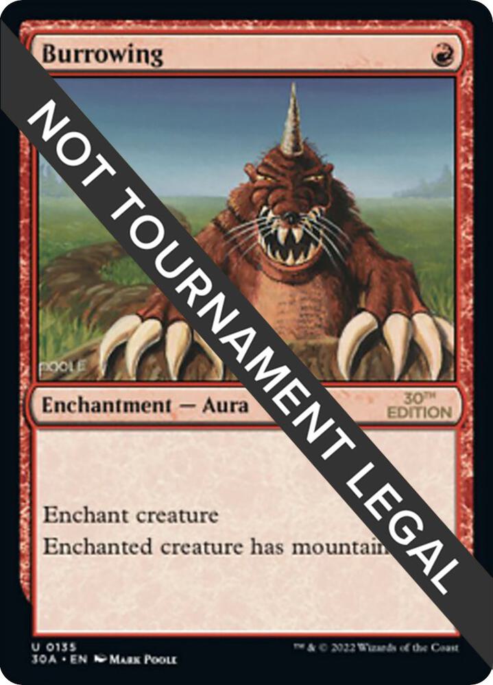 Burrowing [30th Anniversary Edition]