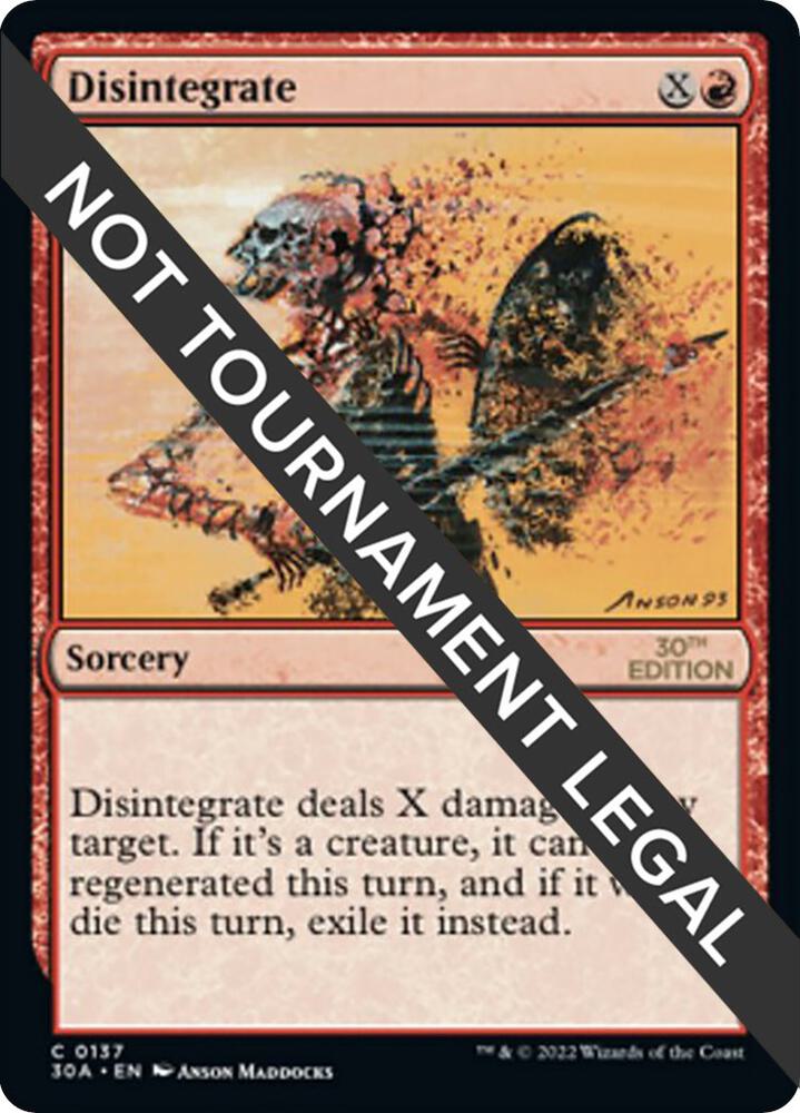 Disintegrate [30th Anniversary Edition]