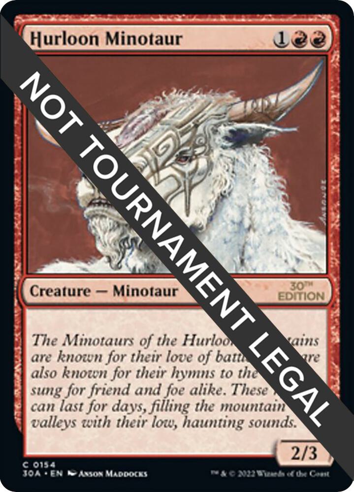 Hurloon Minotaur [30th Anniversary Edition]