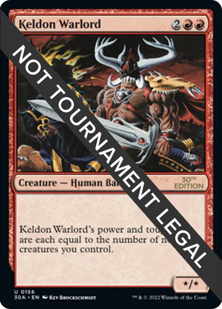 Keldon Warlord [30th Anniversary Edition]