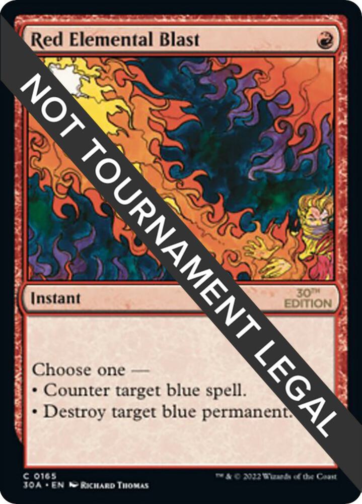 Red Elemental Blast [30th Anniversary Edition]