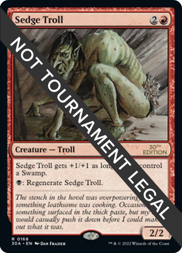 Sedge Troll [30th Anniversary Edition]