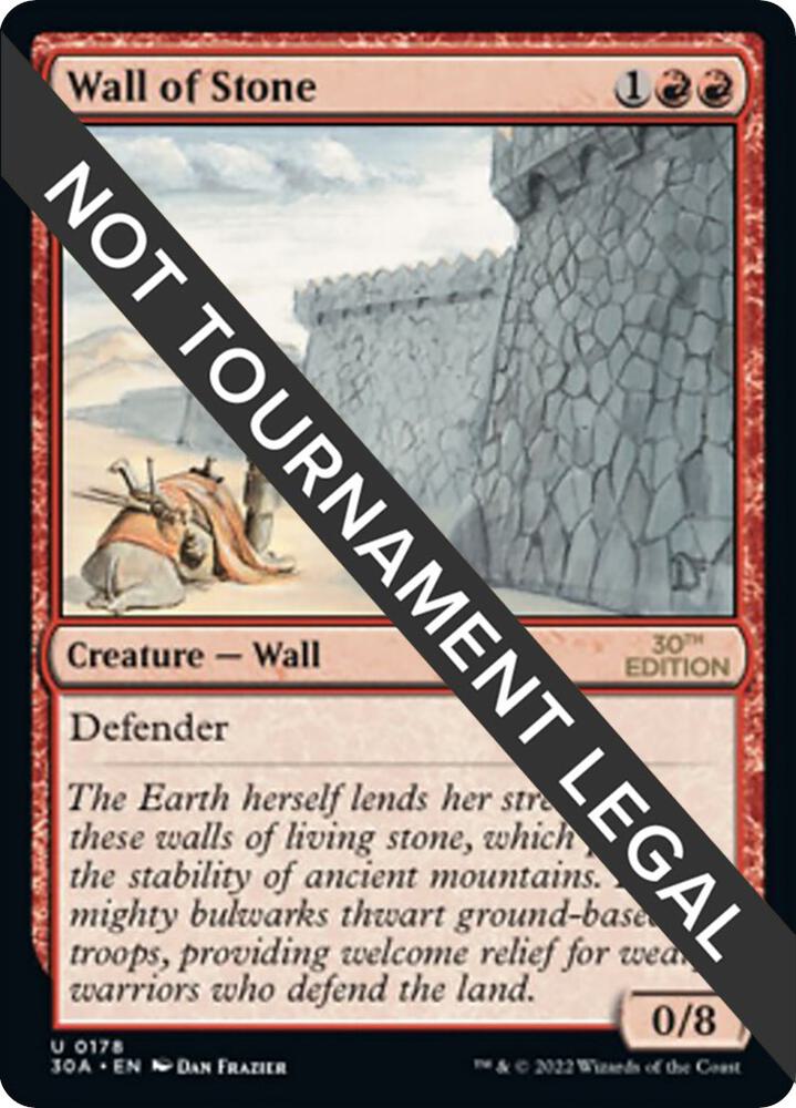 Wall of Stone [30th Anniversary Edition]