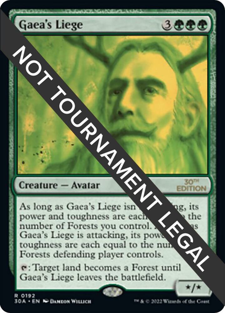 Gaea's Liege [30th Anniversary Edition]