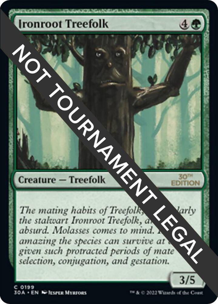 Ironroot Treefolk [30th Anniversary Edition]