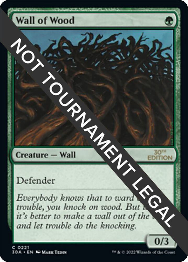 Wall of Wood [30th Anniversary Edition]