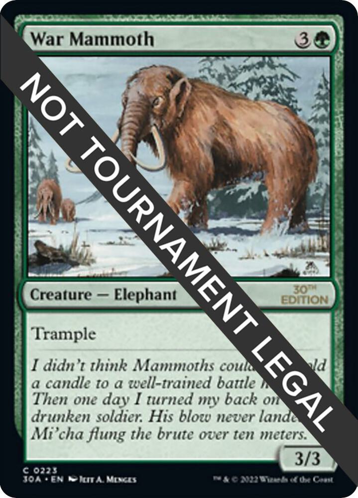 War Mammoth [30th Anniversary Edition]