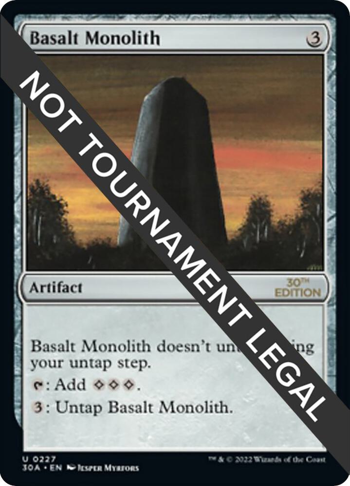Basalt Monolith [30th Anniversary Edition]