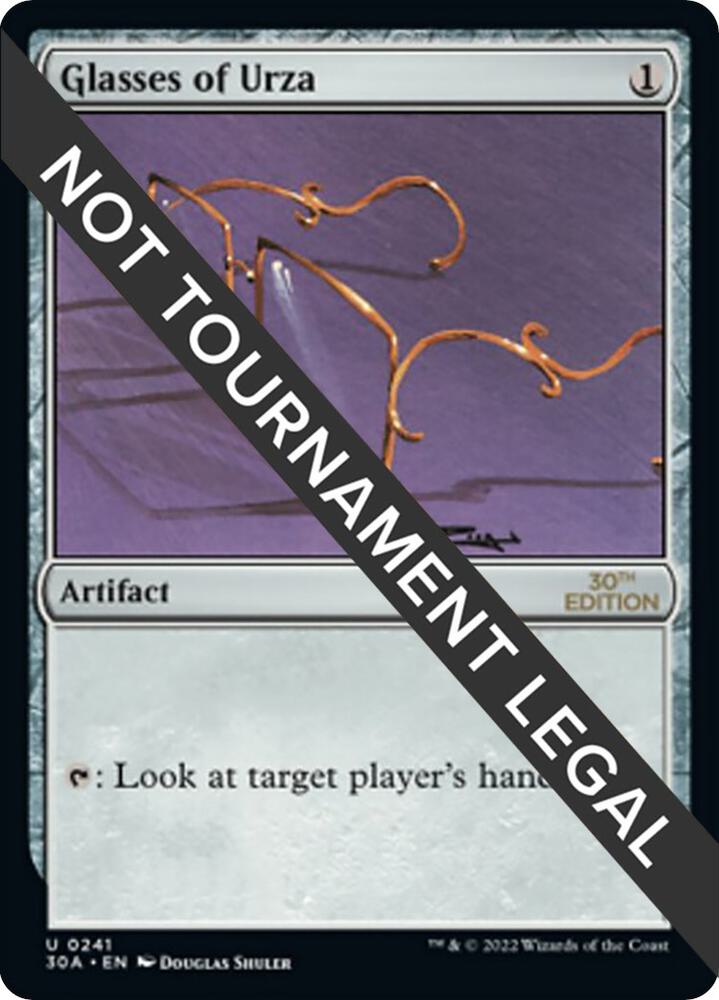 Glasses of Urza [30th Anniversary Edition]