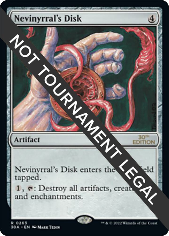 Nevinyrral's Disk [30th Anniversary Edition]