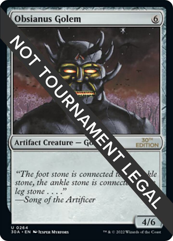 Obsianus Golem [30th Anniversary Edition]