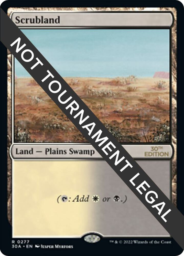 Scrubland [30th Anniversary Edition]