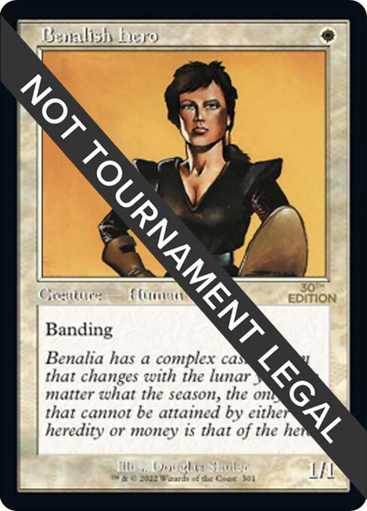 Benalish Hero (Retro) [30th Anniversary Edition]