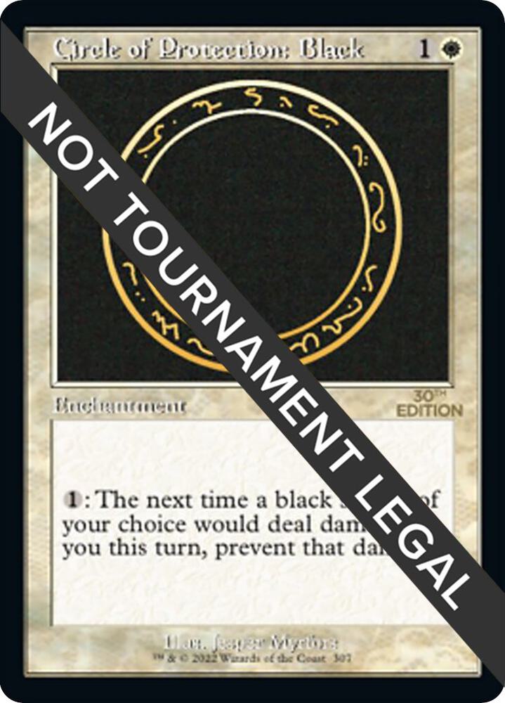 Circle of Protection: Black (Retro) [30th Anniversary Edition]